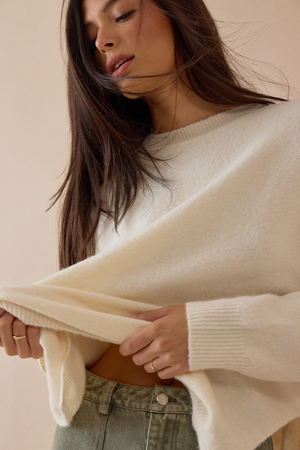 Leia Oversized Tunic Sweater - Altar'd State - 