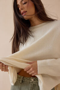 Leia Oversized Tunic Sweater - Altar'd State