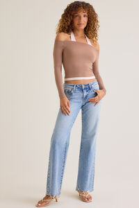 Arielle Double Layer Halter Cami Detail 4 - Altar'd State