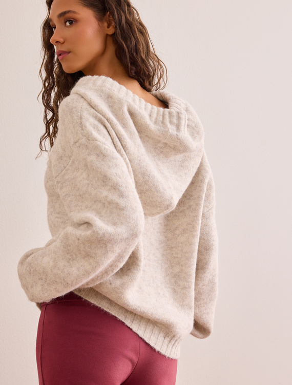 Harbor Hooded Sweater Detail 3 - Altar'd State