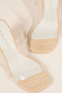 France Clear Strap Heel Detail 2 - Altar'd State