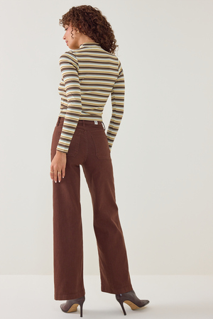 Prestyn High Rise Straight Leg Jeans - Altar'd State - 