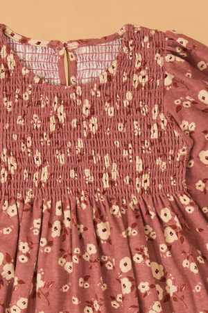 Beth Floral Smocked Toddler Dress - Altar'd State - 
