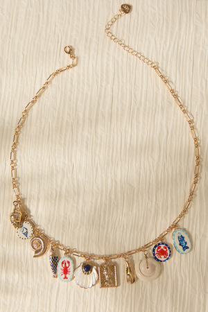 Nautical Charm Necklace - Altar'd State - 