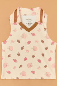Touchdowns and Bows Polo Tank - Altar'd State