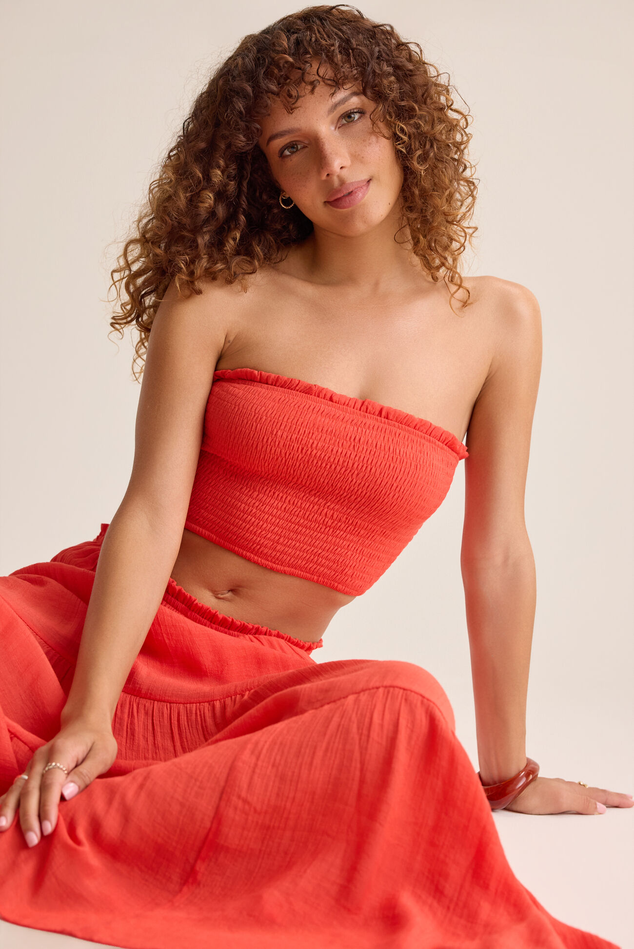 Tate Smocked Tube Top
