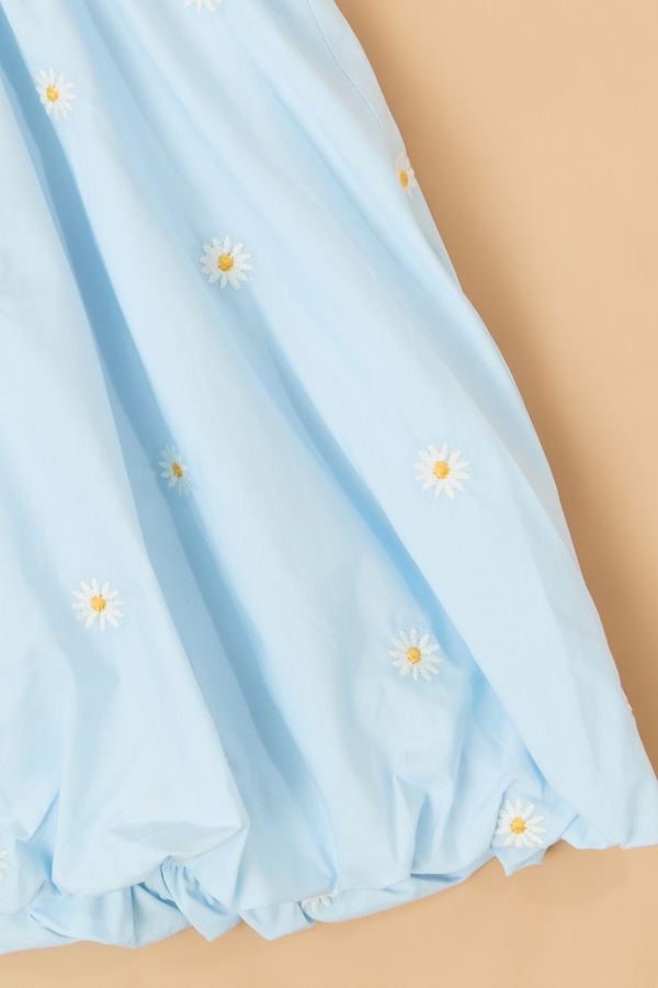 Daisy Dreams Smocked Embroidered Dress Detail 4 - Altar'd State