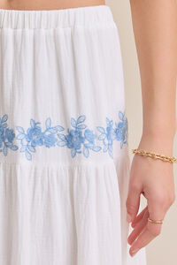 Addy Embroidered Maxi Skirt Detail 3 - Altar'd State