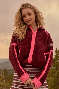 Above And Beyond Zip Up Detail 2 - Altar'd State
