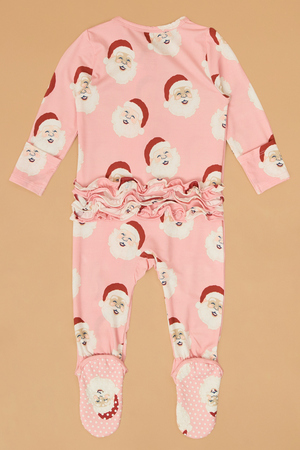 Santa Baby Ruffle Footie - Altar'd State - 