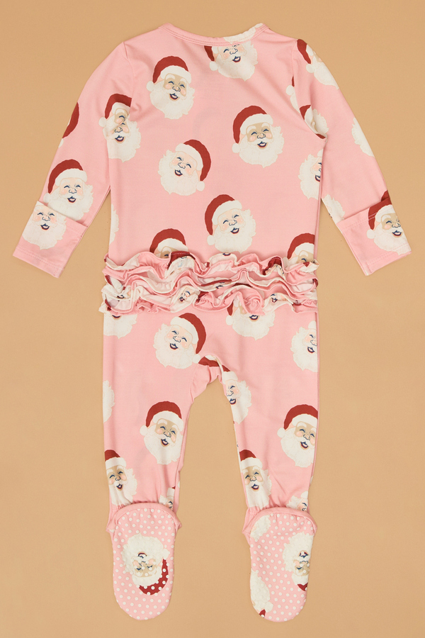 Santa Baby Ruffle Footie Detail 4 - Altar'd State