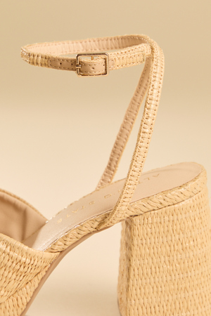 Noha Raffia Knot Heel - Altar'd State - 