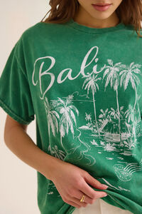 Bali Oversized Tee Detail 2 - Altar'd State