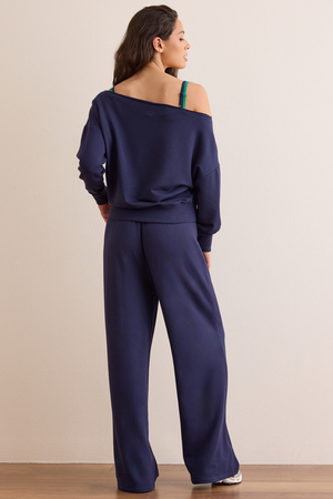Trackline Off Shoulder Pullover - Altar'd State - 