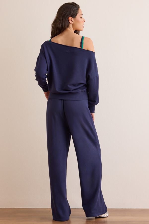 Trackline Off Shoulder Pullover Detail 5 - Altar'd State
