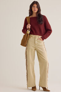 Dutton High Rise Straight Leg Jeans Detail 2 - Altar'd State