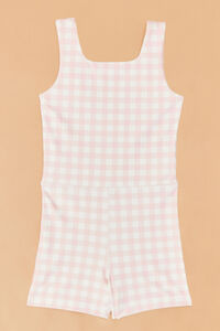 Lena Gingham Unitard Detail 2 - Altar'd State