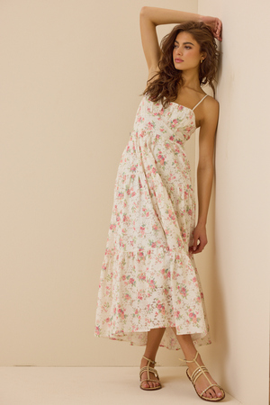 Edeline Floral Lace Maxi Dress - Altar'd State - 
