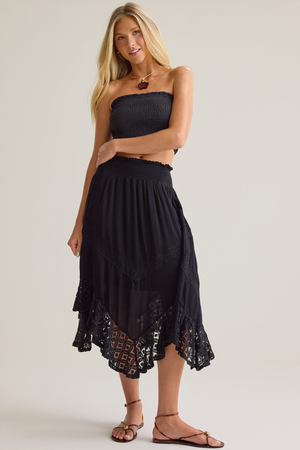 Dru Midi Skirt - Altar'd State - 