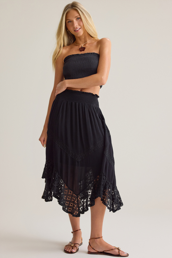 Dru Midi Skirt - Altar'd State