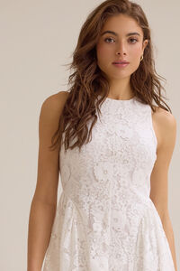Erika Lace Mini Dress Detail 3 - Altar'd State