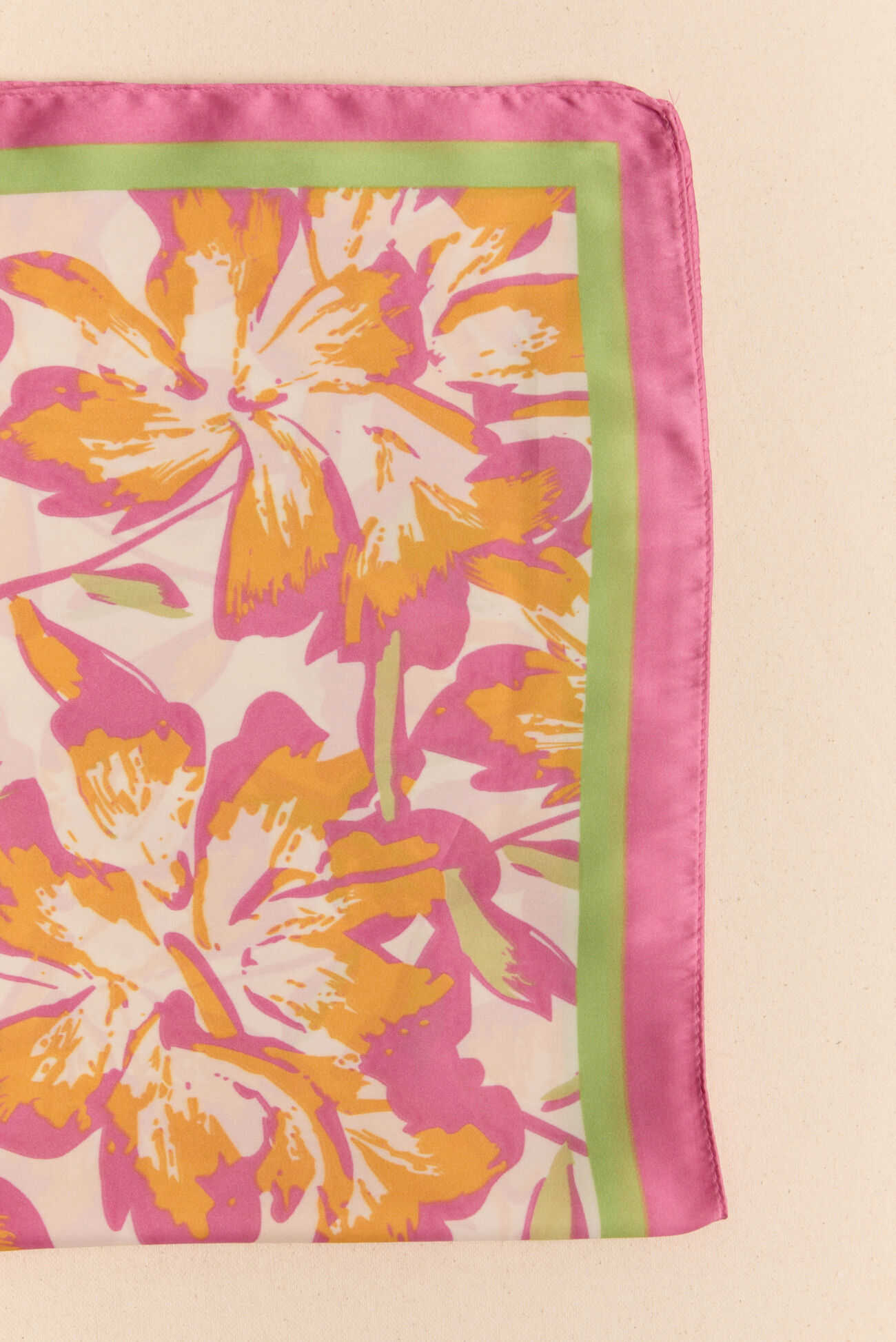 Vibrant Floral Scarf