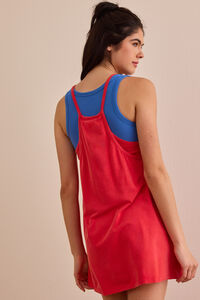 Hang Tough Mineral Wash Mini Dress Detail 4 - Altar'd State