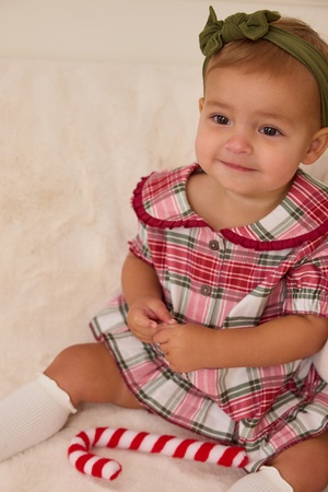 Plaid Wishes Lounge Dress - Altar'd State - 