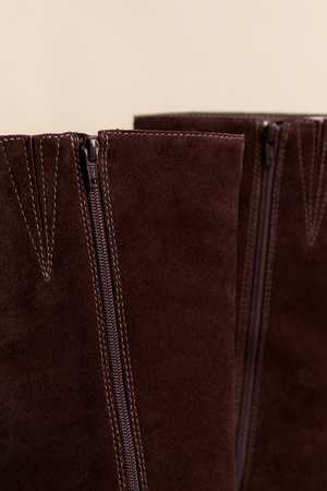 Antony Suede Block Heel Boot - Altar'd State - 
