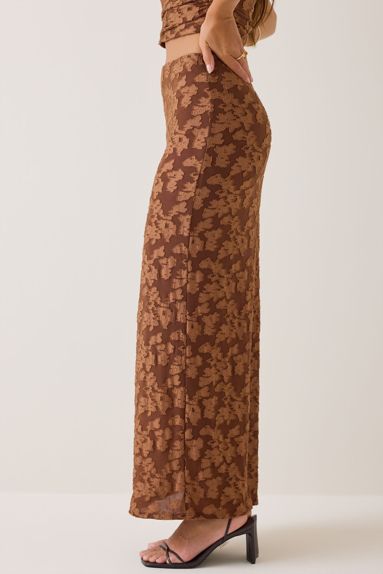 Shaylie Lace Maxi Skirt