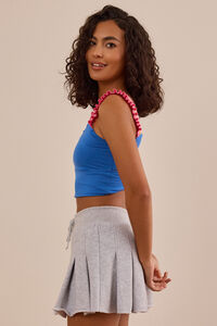 Playful Pace Ruffle Tank Detail 5 - Altar'd State