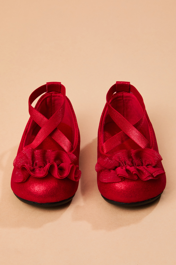 Ruby Red Ballet Flat - Altar'd State