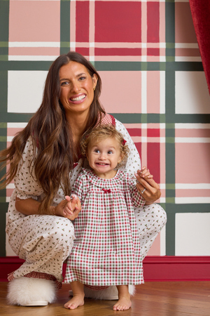 Darleen Holly Gingham Mama Pj Set - Altar'd State - 