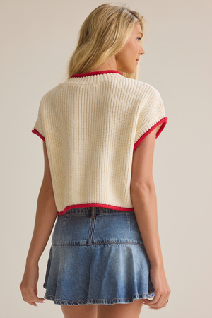 Megan Flag Sweater - Altar'd State
