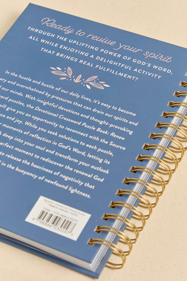 Renew Your Mind Devotional Crossword Puzzle Book Detail 4 - Altar'd State