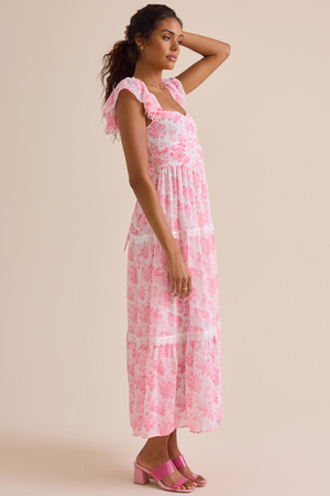 Wren Floral Maxi Dress - Altar'd State - 