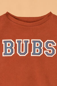 Bubs Graphic Long Sleeve Baby Sweatshirt Detail 2 - Altar'd State