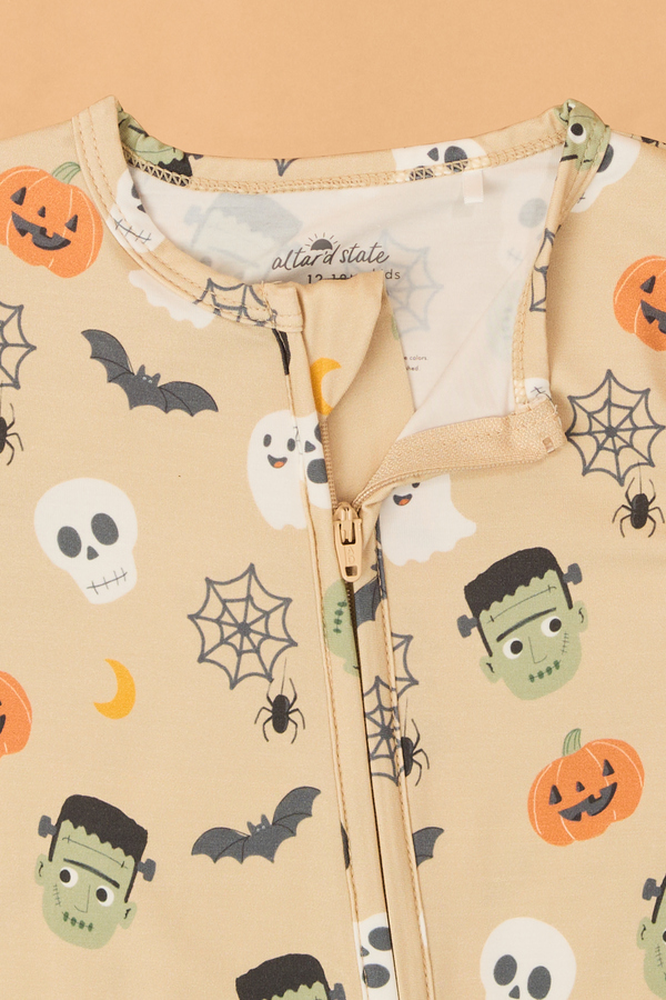 Midnight Spooks Icon Romper Detail 3 - Altar'd State
