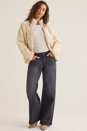 Cece Corduroy Quilted Jacket - Altar'd State