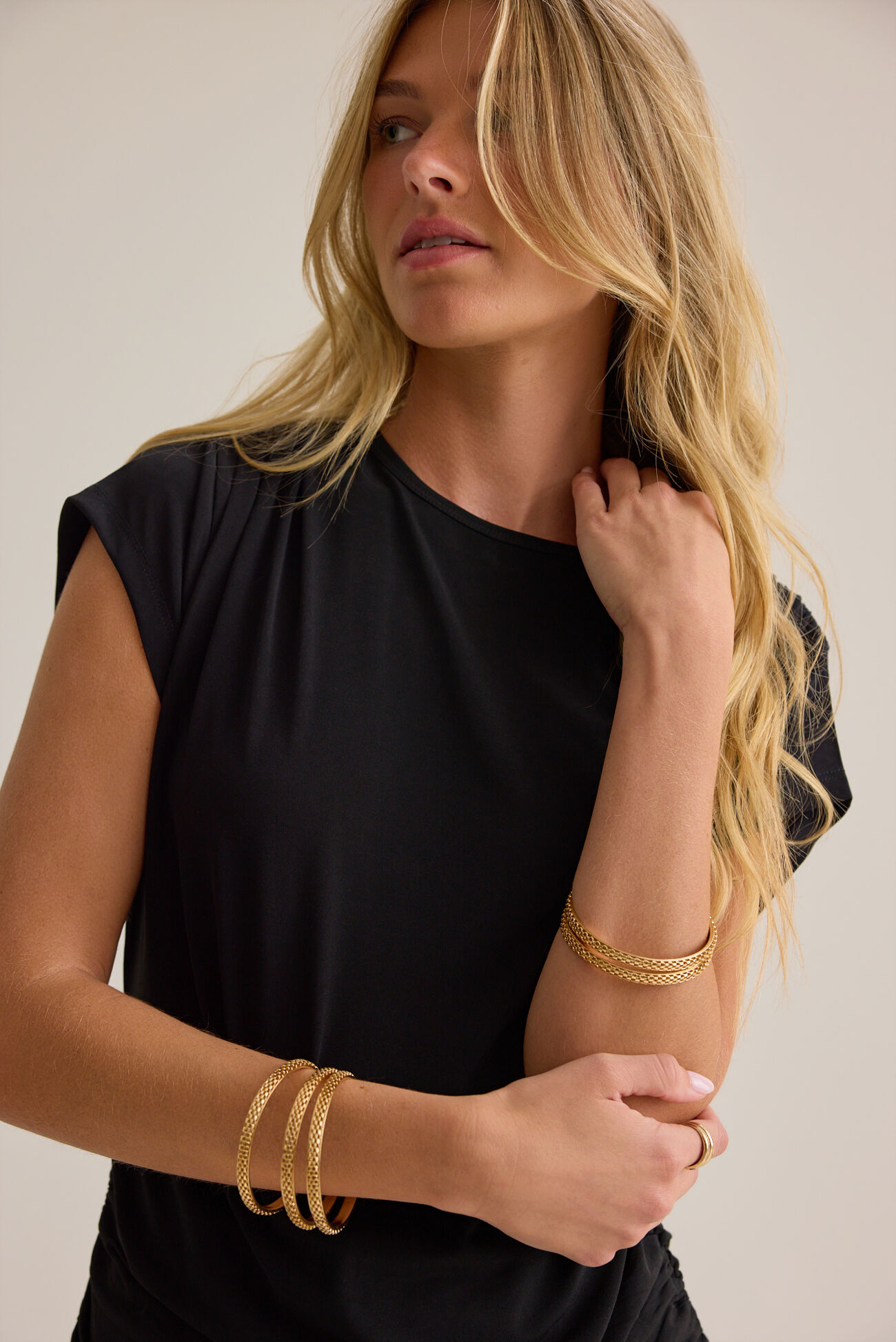 Chain Bangle Set