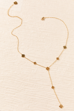 Lucky Charm Drop Necklace - Altar'd State - 