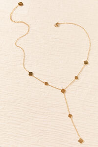 Lucky Charm Drop Necklace Detail 2 - Altar'd State