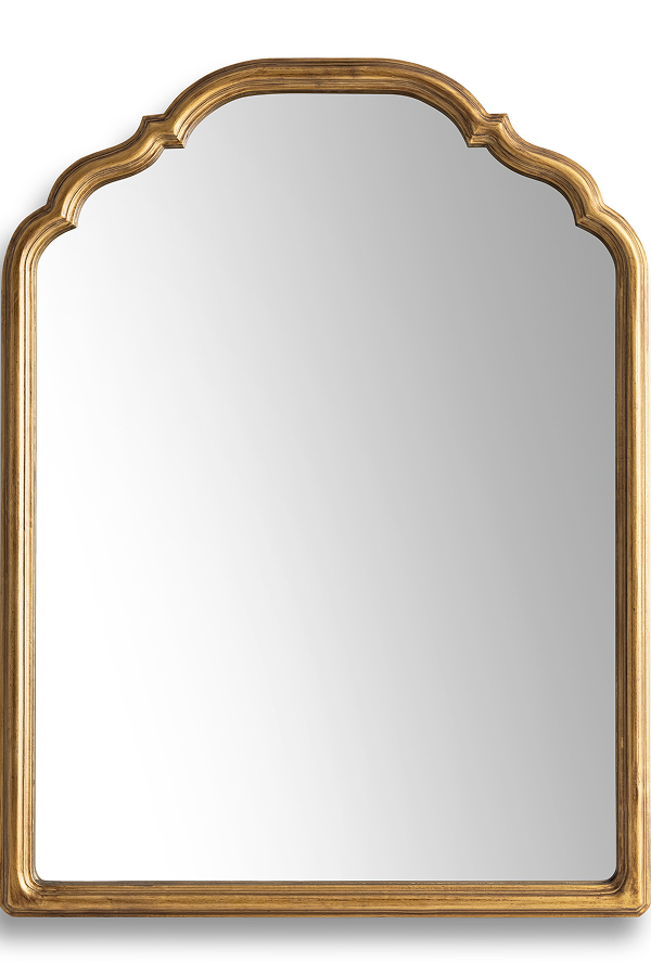 Colette Gilded Wood Mirror Detail 1 - Altar'd State