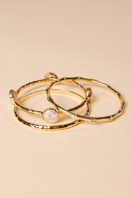 Carey Layered Bangles - Altar'd State