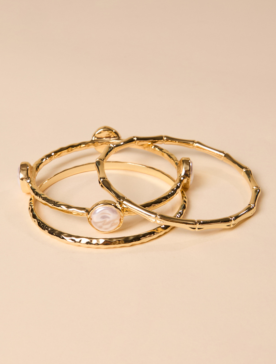 Carey Layered Bangles Detail 1 - Altar'd State
