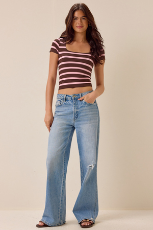 Emmie Stripe Cami - Altar'd State - 