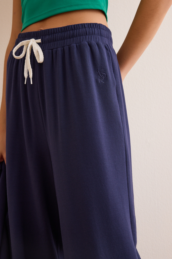 Trackline Wide Leg Pants Detail 2 - Altar'd State