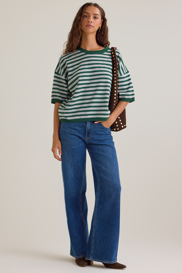 Nora Stripe Knit Top - Altar'd State