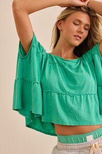 Zen Ruffle Tee - Altar'd State