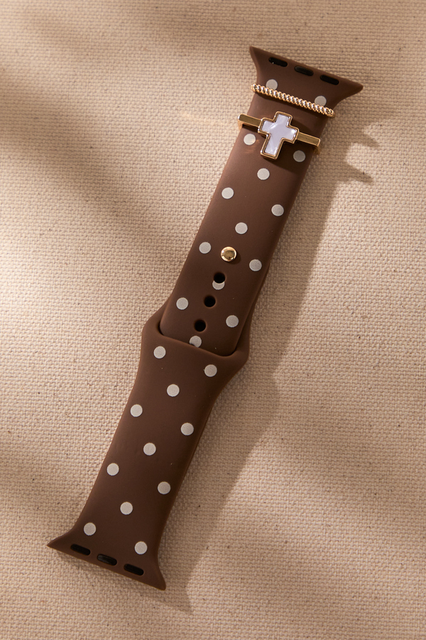 Polka Dot Cross Slider Watch Band - Altar'd State